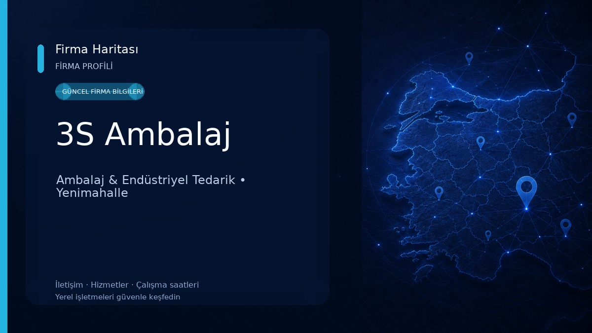 3S Ambalaj Ambalaj & Endüstriyel Tedarik