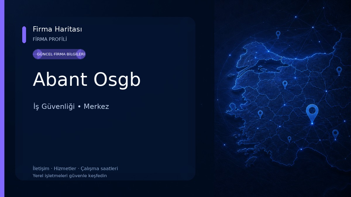 Abant Osgb İş Güvenliği