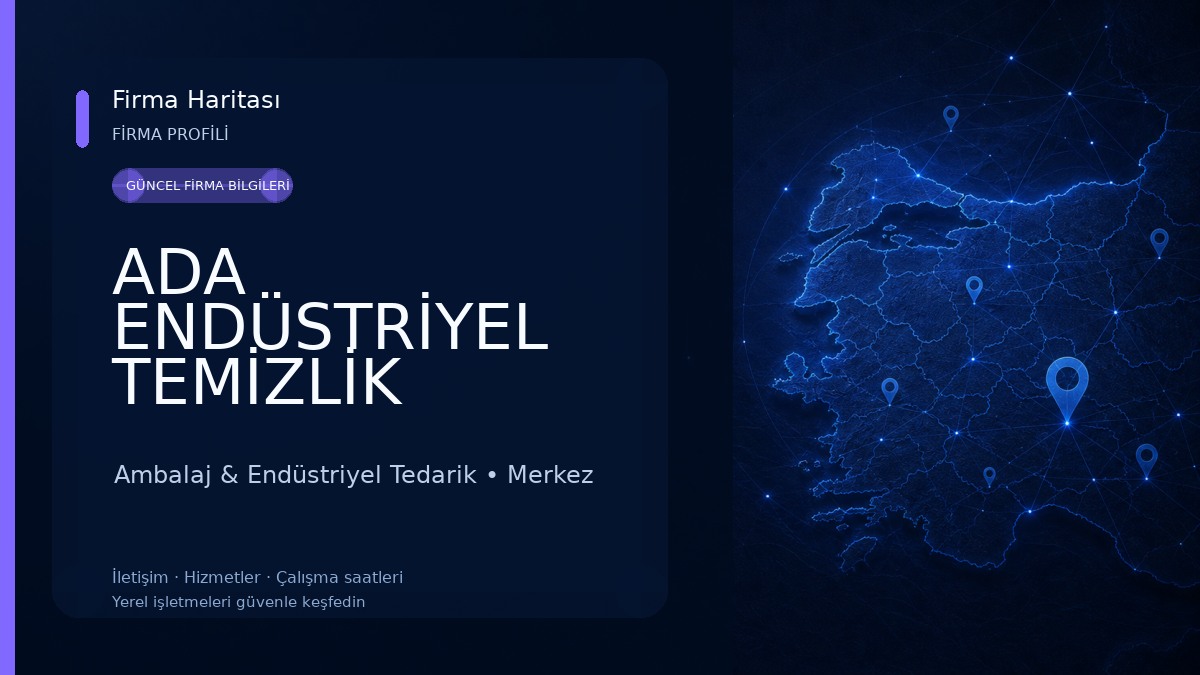 ADA ENDÜSTRİYEL TEMİZLİK 