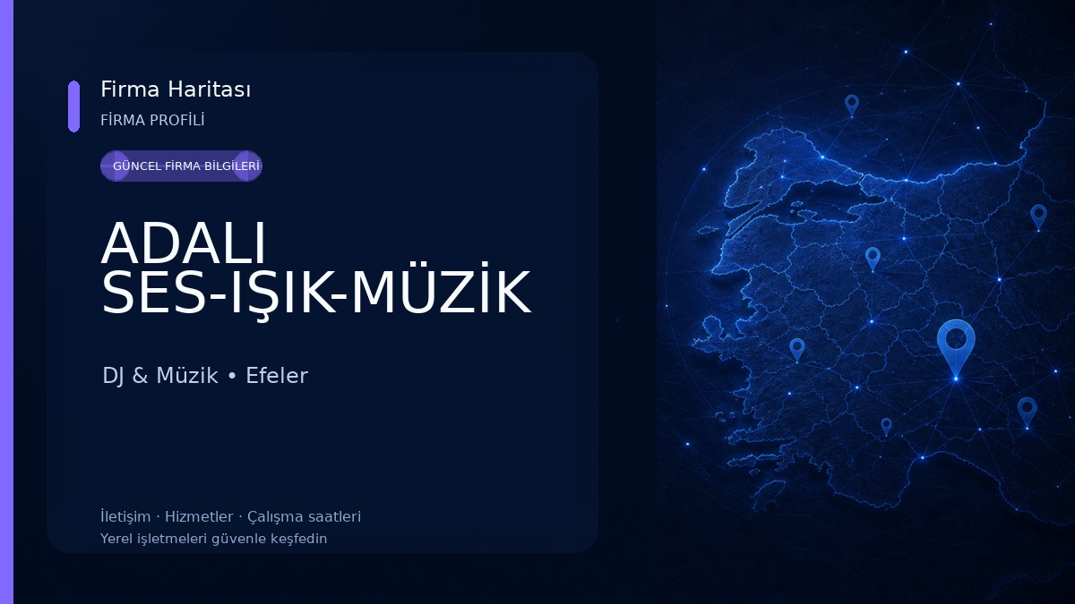 ADALI SES-IŞIK-MÜZİK DJ & Müzik