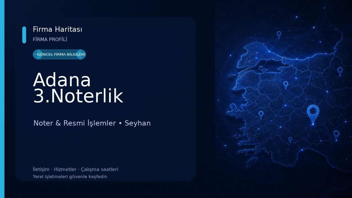 Adana 3.Noterlik 