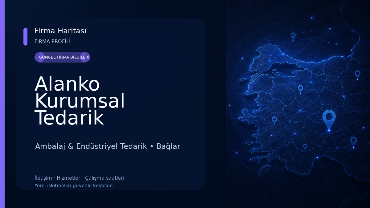 Alanko Kurumsal Tedarik