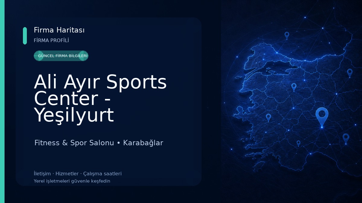 Ali Ayır Sports Center - Yeşilyurt Fitness & Spor Salonu