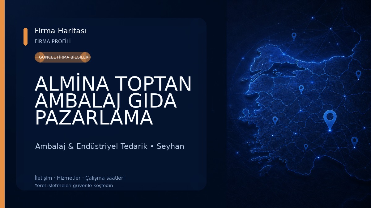 ALMİNA TOPTAN AMBALAJ GIDA PAZARLAMA DAĞITIM Ambalaj & Endüstriyel Tedarik
