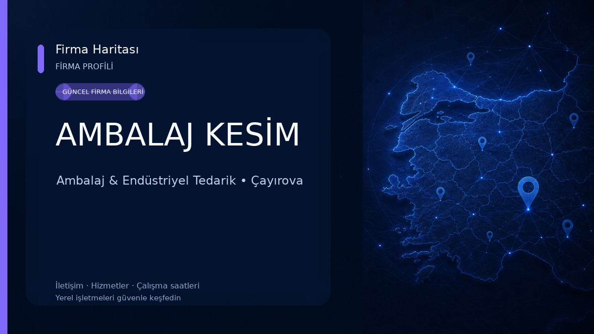 AMBALAJ KESİM Ambalaj & Endüstriyel Tedarik