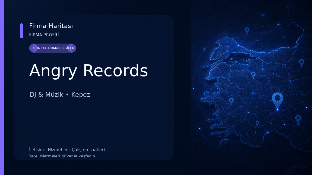 Angry Records DJ & Müzik