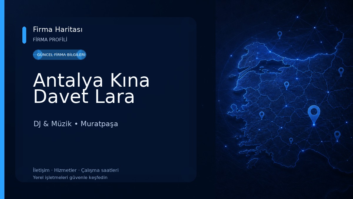 Antalya Kına Davet Lara DJ & Müzik