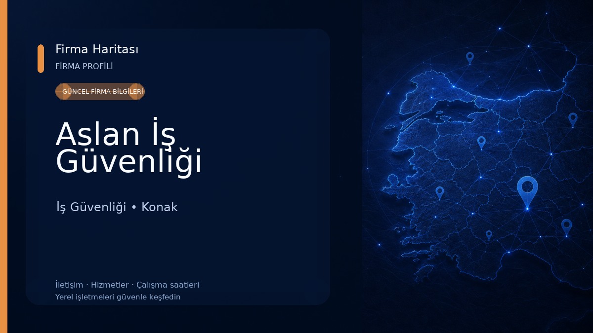 Aslan İş Güvenliği İş Güvenliği