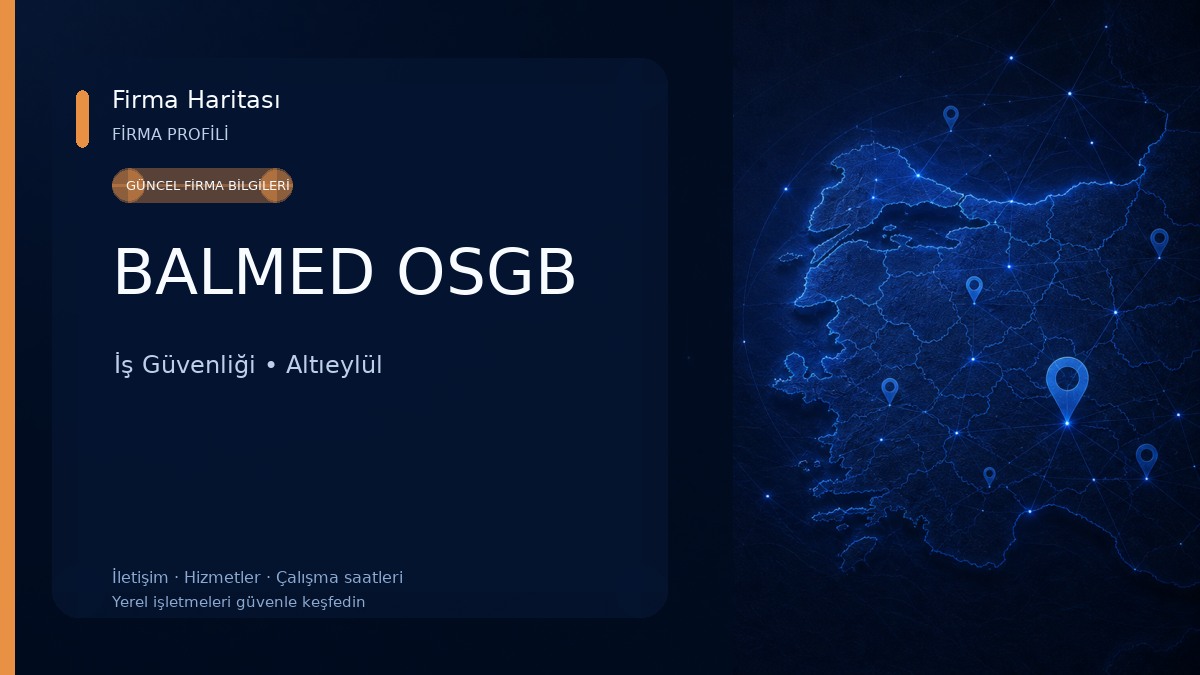 BALMED OSGB İş Güvenliği