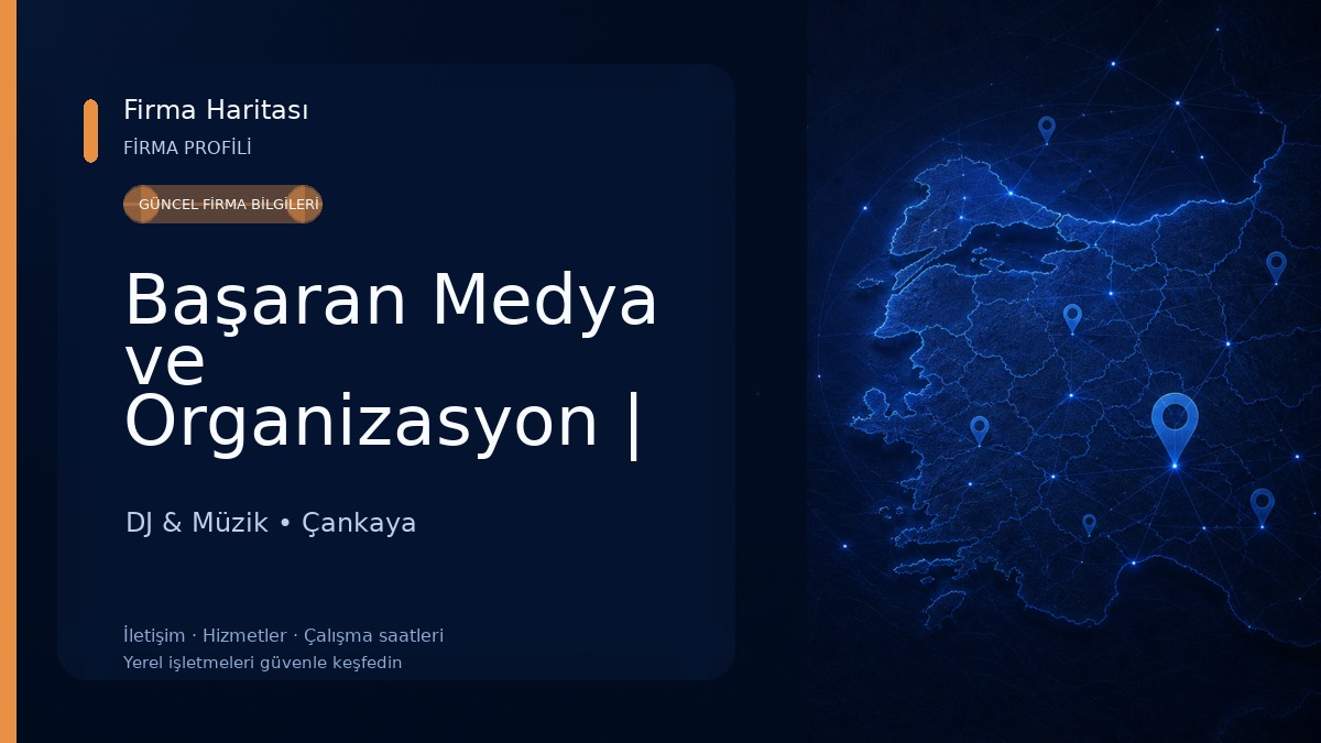 Başaran Medya ve Organizasyon | Ankara Web Tasarım ve Drone Çekim,Ses,Işık,Sahne,Led Ekran ve DJ Kiralama Hizmetleri DJ & Müzik