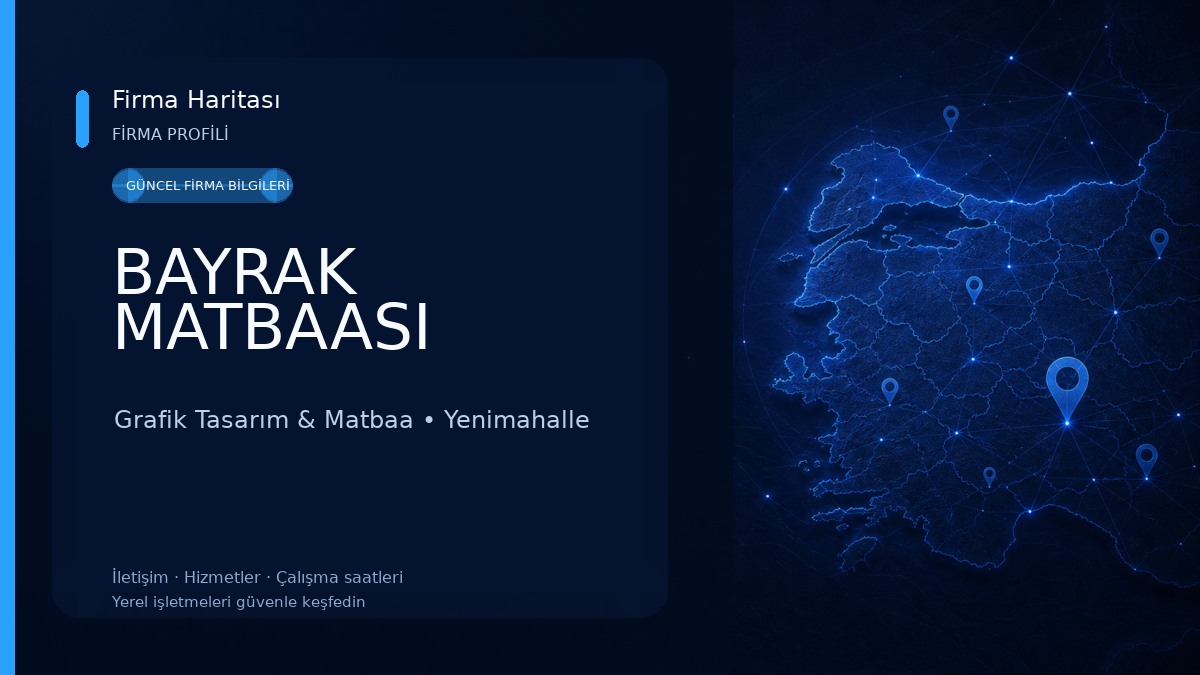 BAYRAK MATBAASI Grafik Tasarım & Matbaa