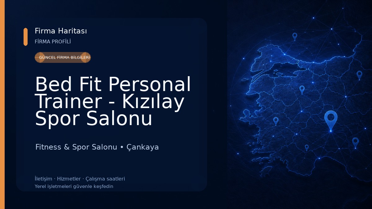Bed Fit Personal Trainer - Kızılay Spor Salonu Fitness & Spor Salonu