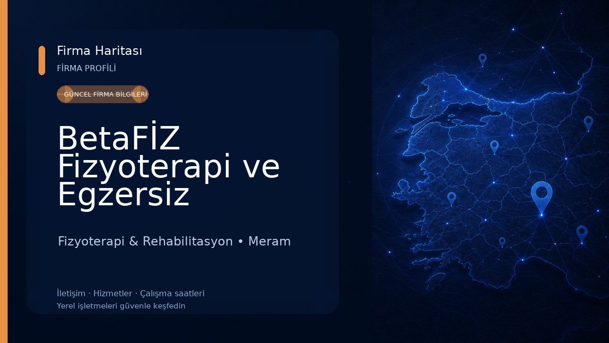 BetaFİZ Fizyoterapi ve Egzersiz Danışma Merkezi Fizyoterapi & Rehabilitasyon