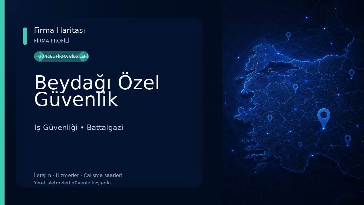 Beydağı Özel Güvenlik İş Güvenliği