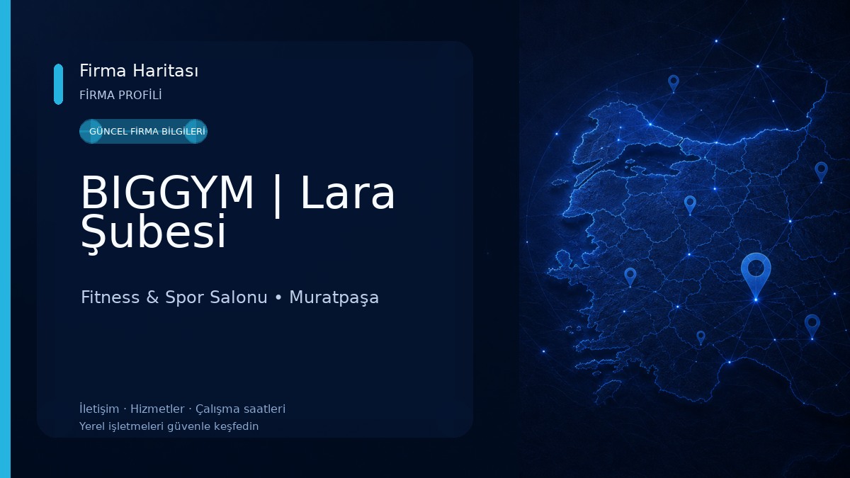 BIGGYM | Lara Şubesi Fitness & Spor Salonu