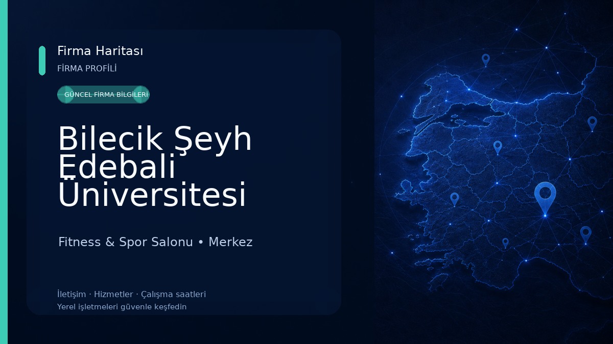 Bilecik Şeyh Edebali Üniversitesi Okçuluk Salonu Fitness & Spor Salonu