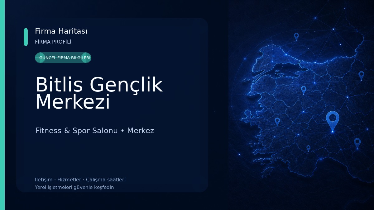 Bitlis Gençlik Merkezi Fitness & Spor Salonu
