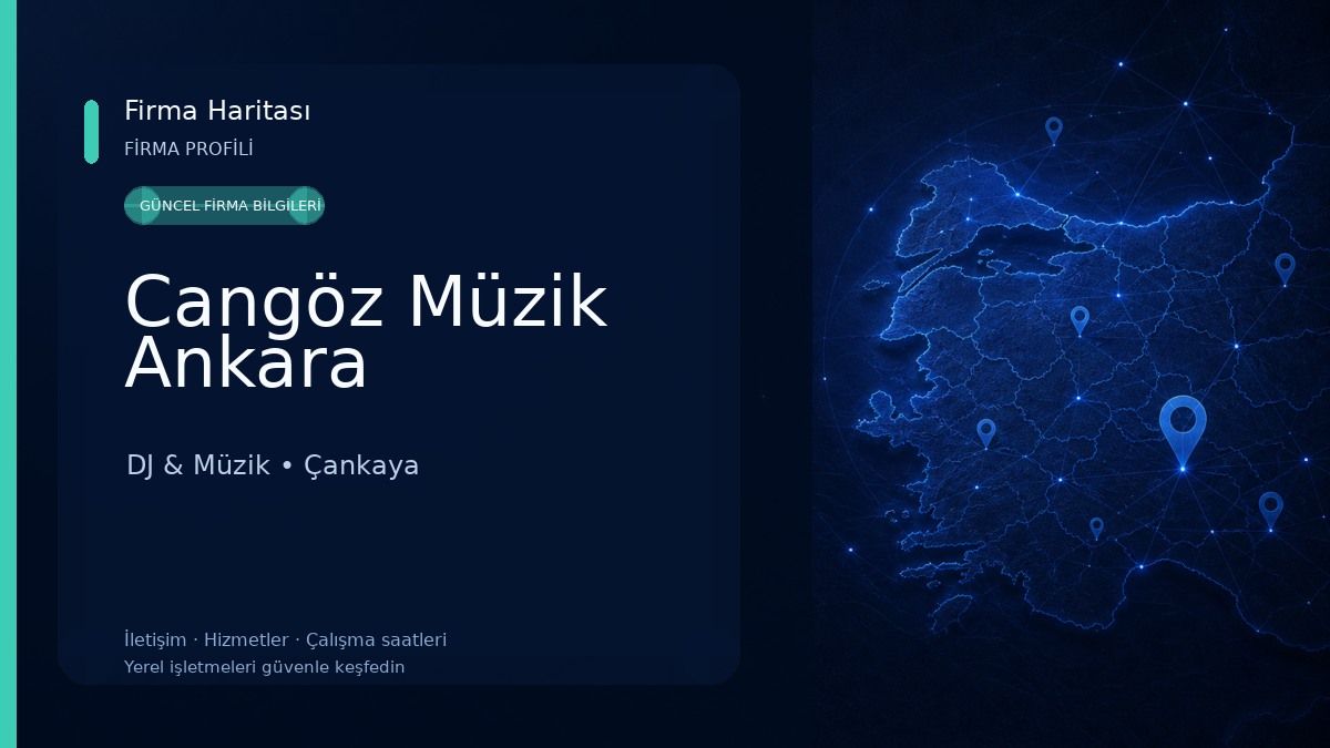 Cangöz Müzik Ankara DJ & Müzik