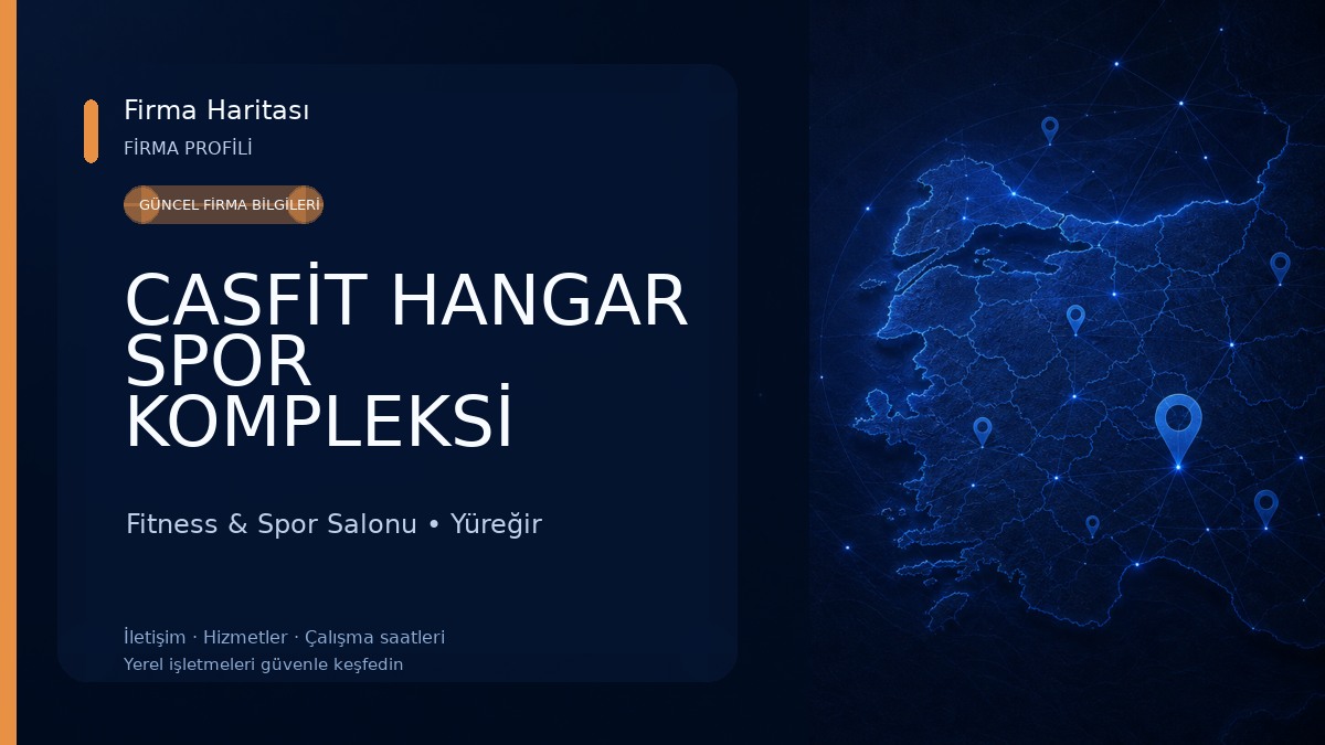 CASFİT HANGAR SPOR KOMPLEKSİ Fitness & Spor Salonu