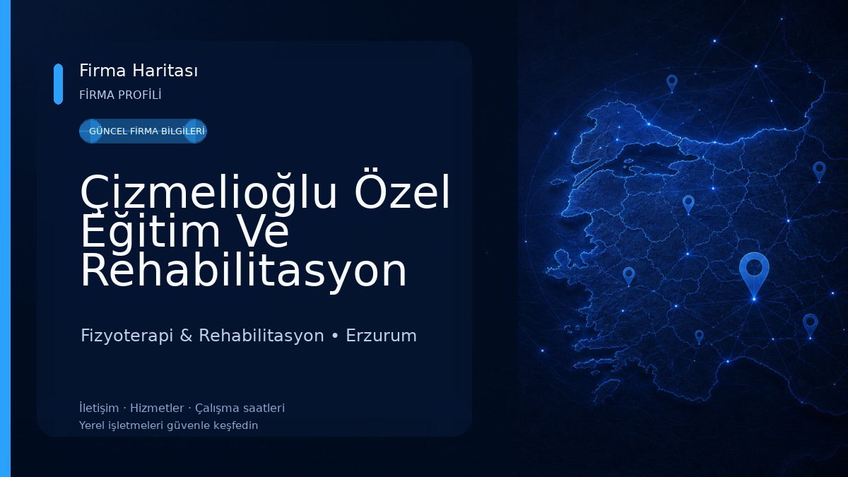 Çizmelioğlu Özel Eğitim Ve Rehabilitasyon Merkezi 