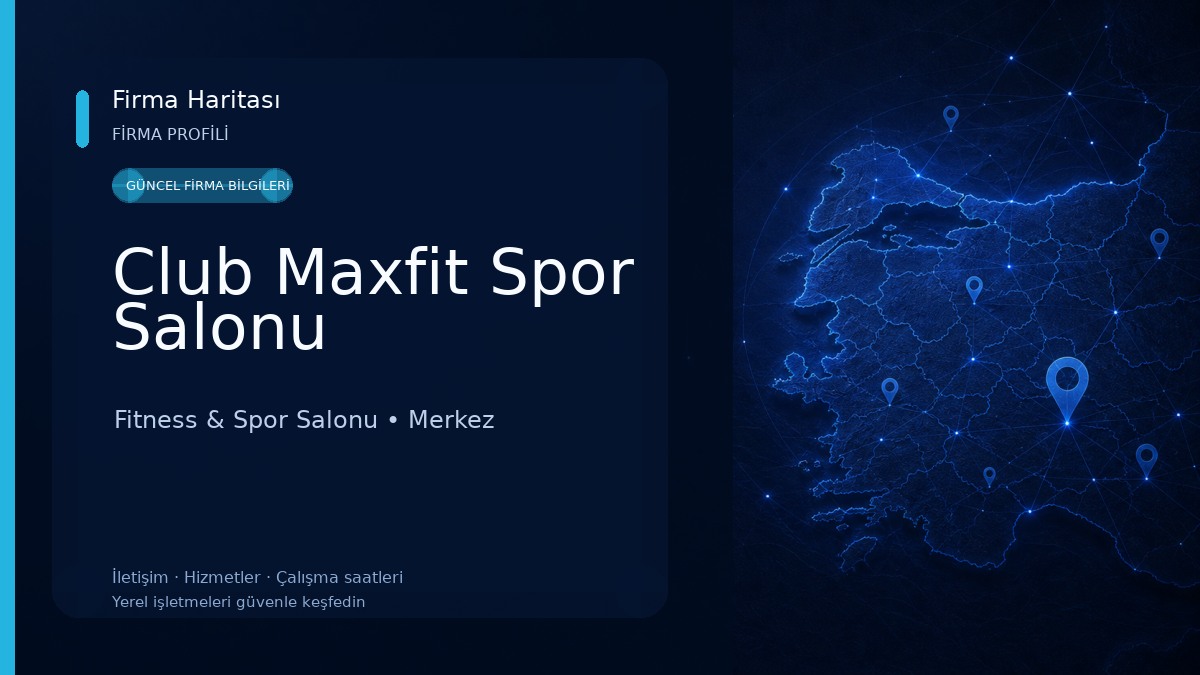 Club Maxfit Spor Salonu Fitness & Spor Salonu