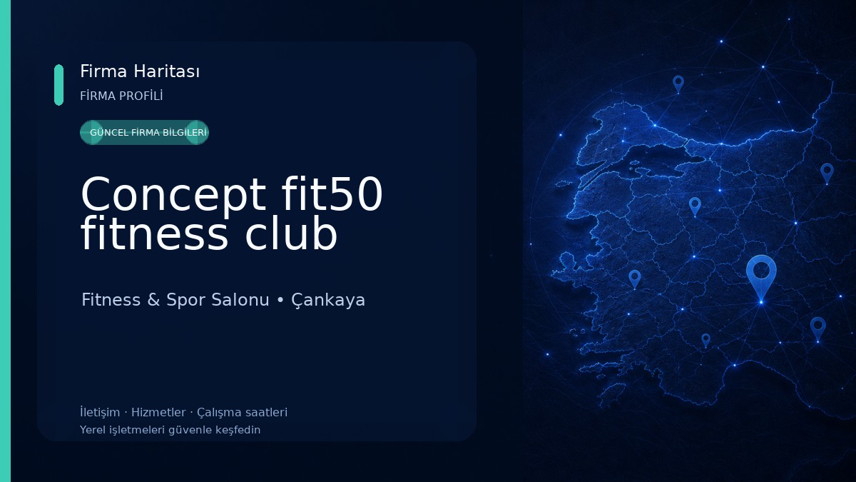 Concept fit50 fitness club Fitness & Spor Salonu