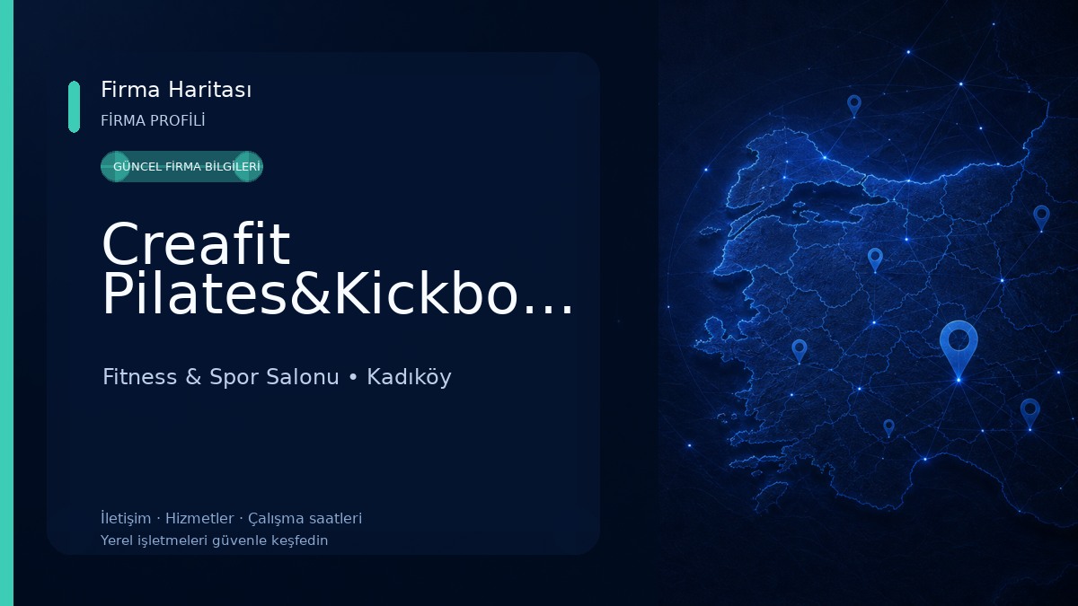 Creafit Pilates&Kickboks&Fitness Fitness & Spor Salonu