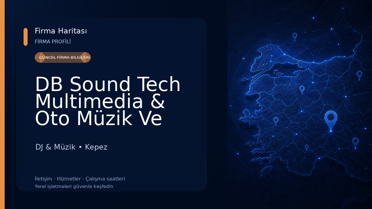 DB Sound Tech Multimedia & Oto Müzik Ve Bakım DJ & Müzik