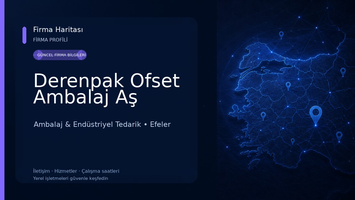 Derenpak Ofset Ambalaj Aş 