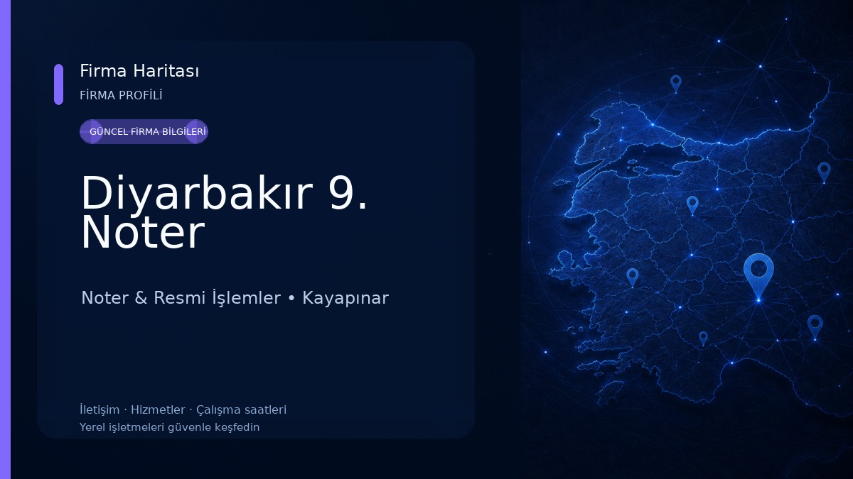 Diyarbakır 9. Noter 