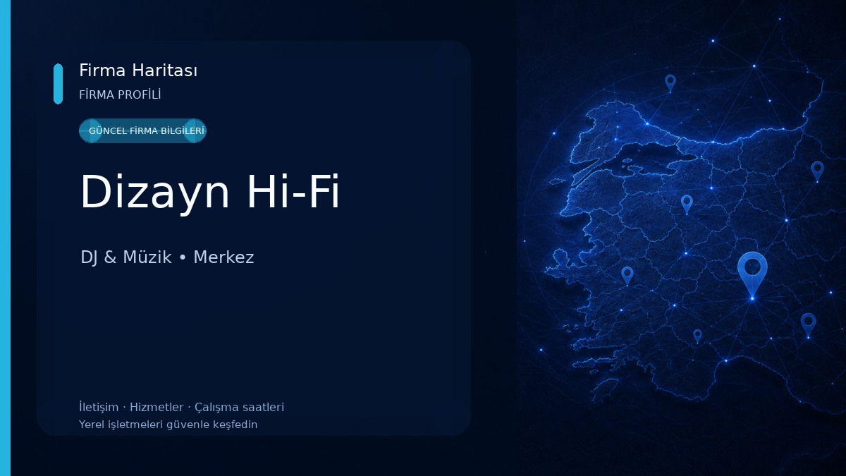 Dizayn Hi-Fi DJ & Müzik