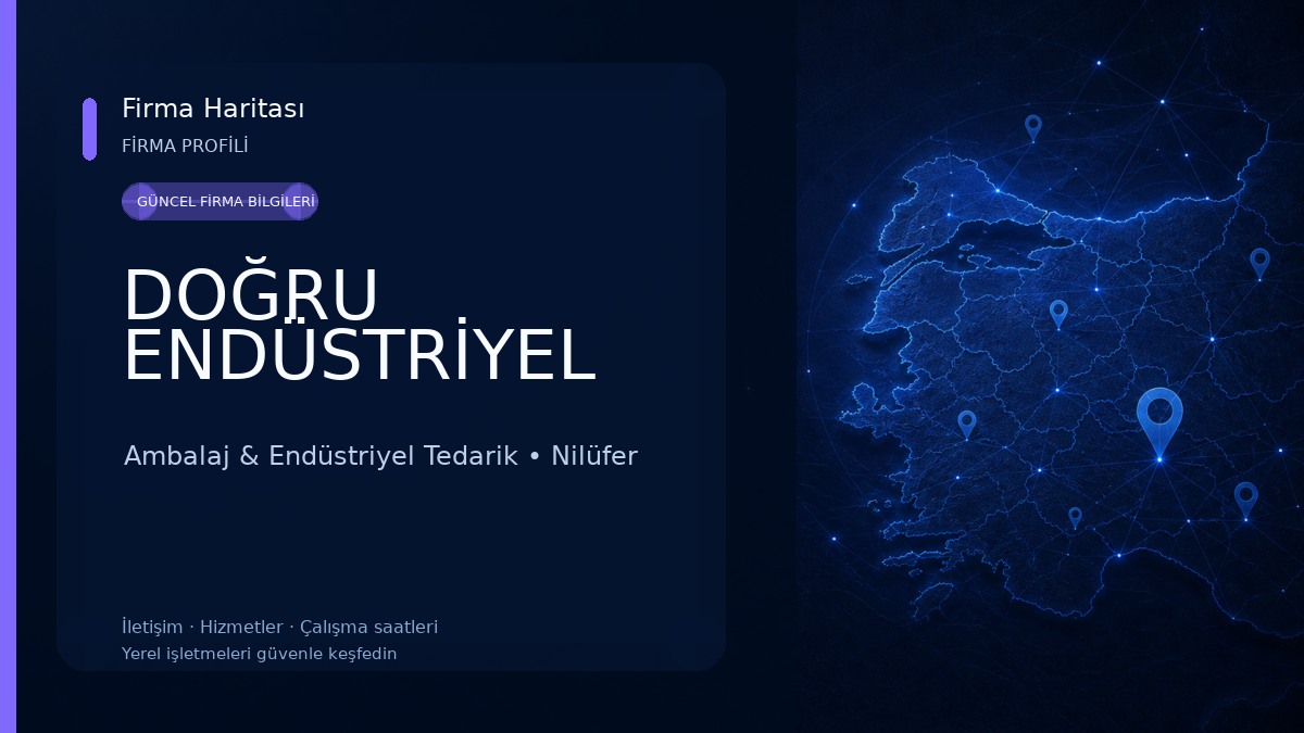 DOĞRU ENDÜSTRİYEL Ambalaj & Endüstriyel Tedarik