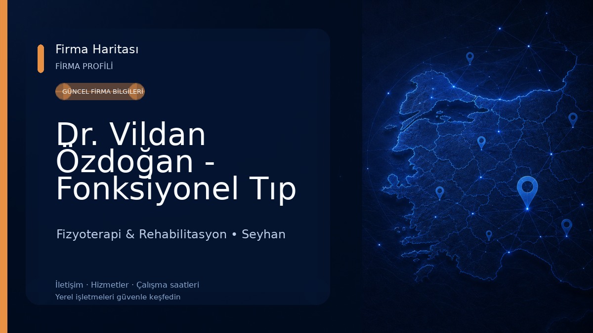 Dr. Vildan Özdoğan - Fonksiyonel Tıp Adana - Ozon Adana - Hacamat Adana - Glutatyon Adana - C Vitamini Adana Fizyoterapi & Rehabilitasyon