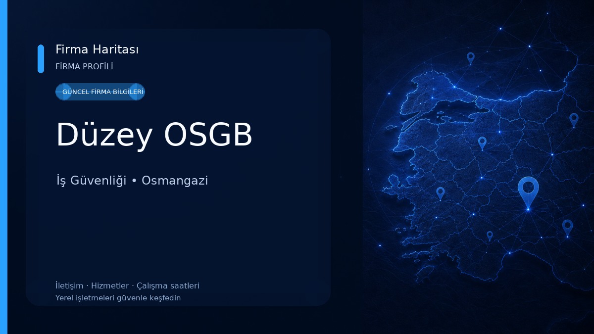 Düzey OSGB İş Güvenliği