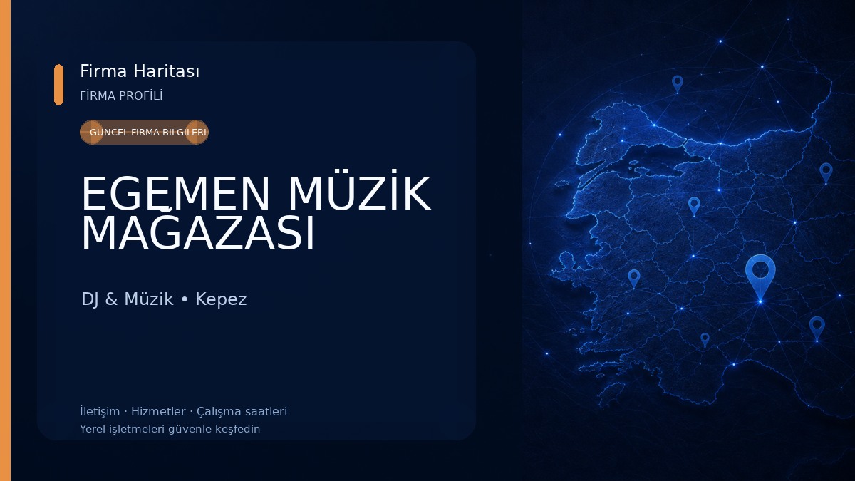 EGEMEN MÜZİK MAĞAZASI DJ & Müzik