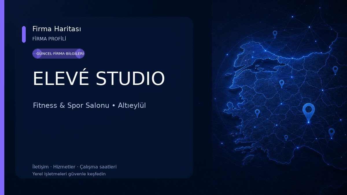 ELEVÉ STUDIO Fitness & Spor Salonu
