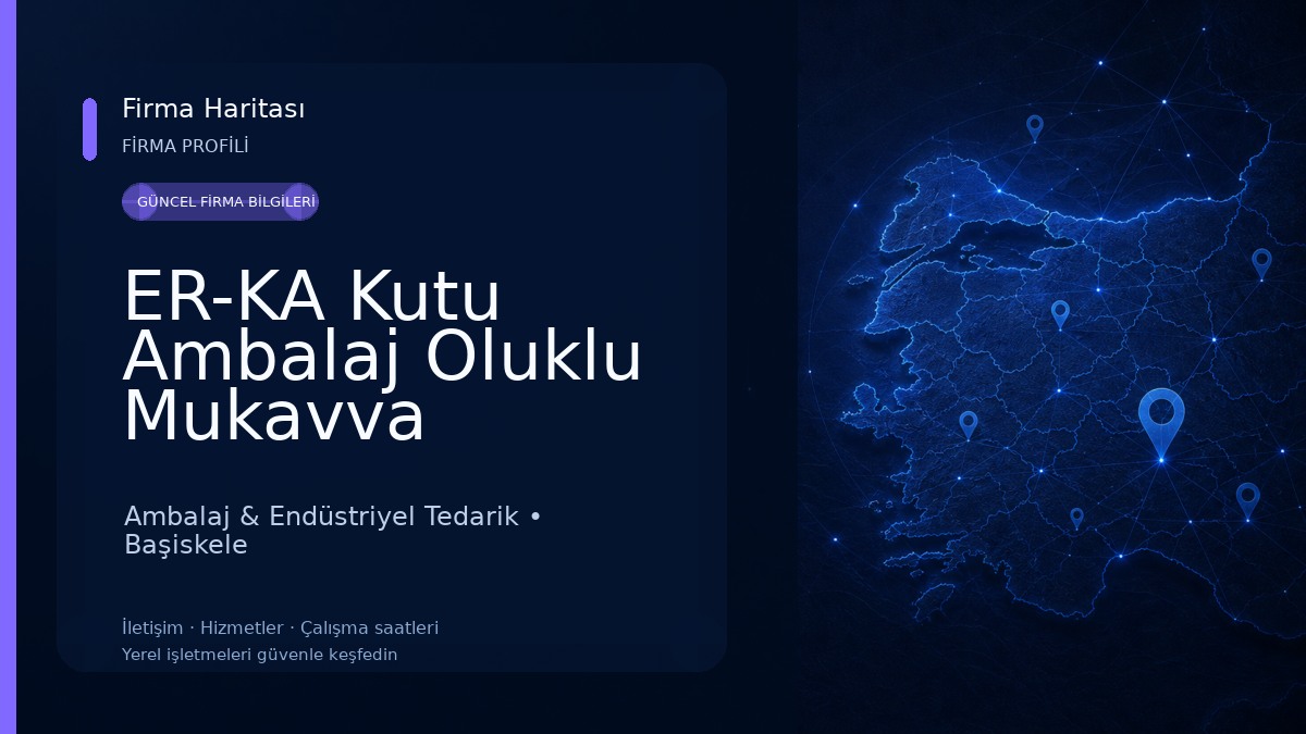 ER-KA Kutu Ambalaj Oluklu Mukavva