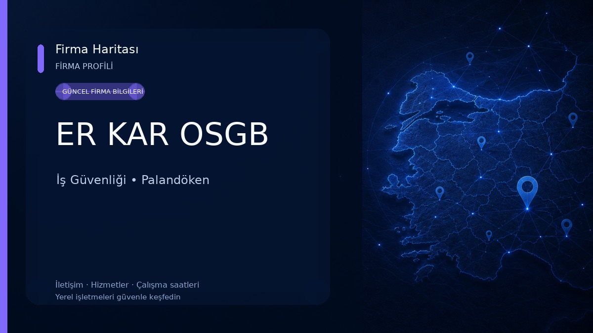 ER KAR OSGB İş Güvenliği