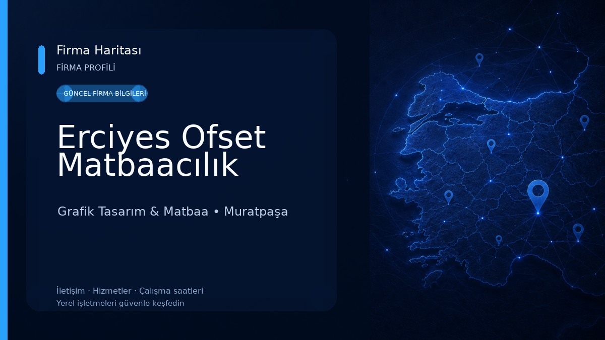 Erciyes Ofset Matbaacılık Grafik Tasarım & Matbaa