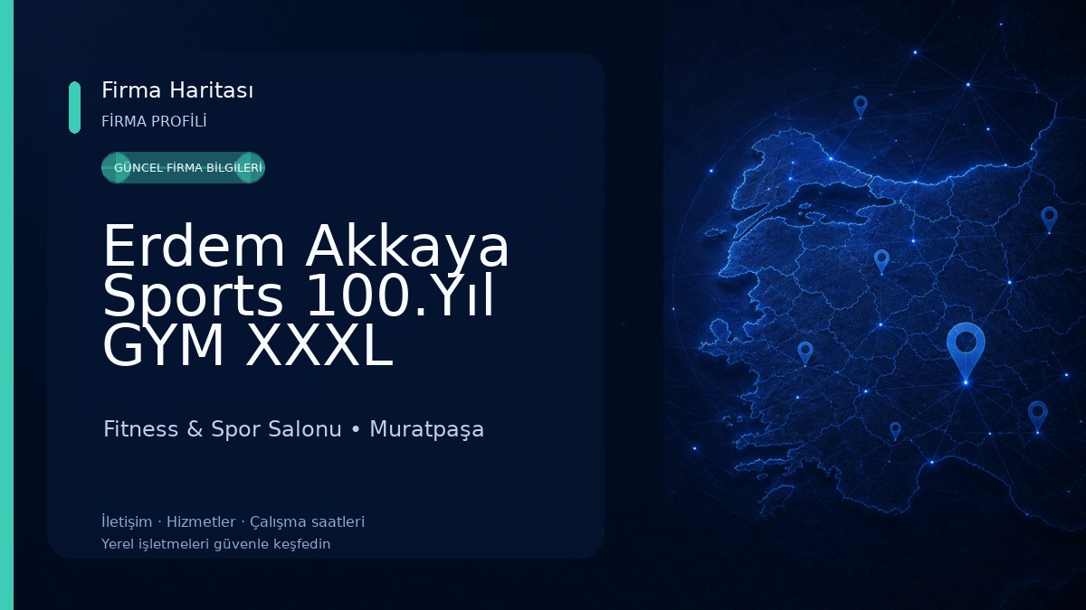 Erdem Akkaya Sports 100.Yıl GYM XXXL Fitness & Spor Salonu