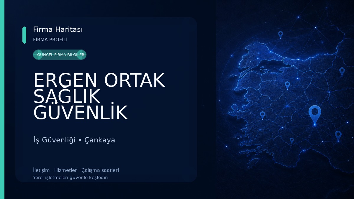 ERGEN ORTAK SAĞLIK GÜVENLİK BİRİMİ VE LABORATUVAR İş Güvenliği