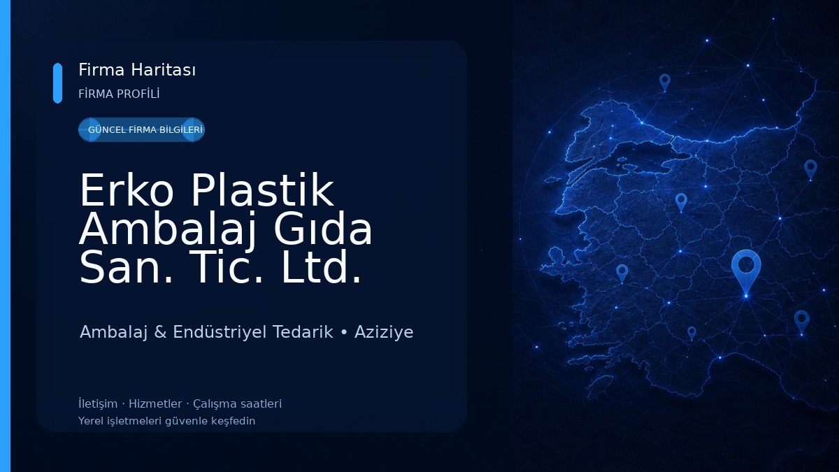 Erko Plastik Ambalaj Gıda San. Tic. Ltd. Şti.