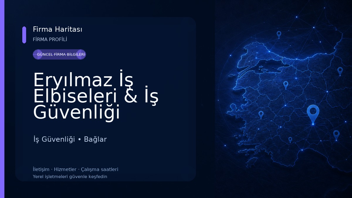 Eryılmaz İş Elbiseleri & İş Güvenliği İş Güvenliği