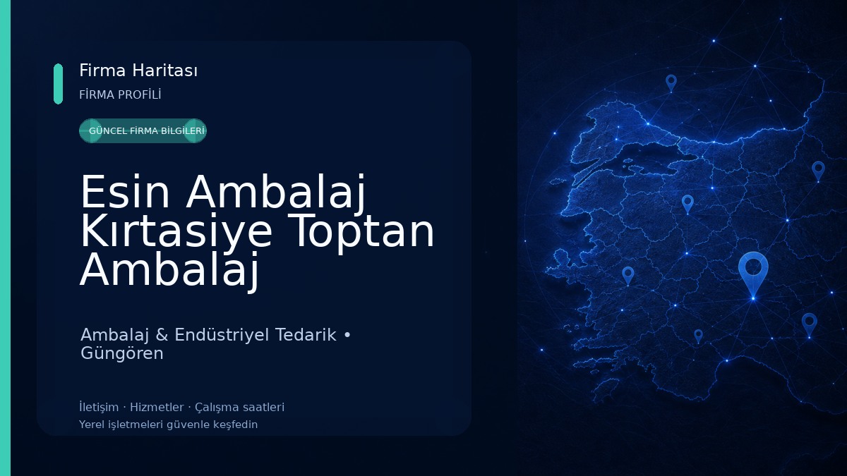 Esin Ambalaj Kırtasiye Toptan Ambalaj Malzemeleri | Koli Bandı - Streç - Poşet Ambalaj & Endüstriyel Tedarik