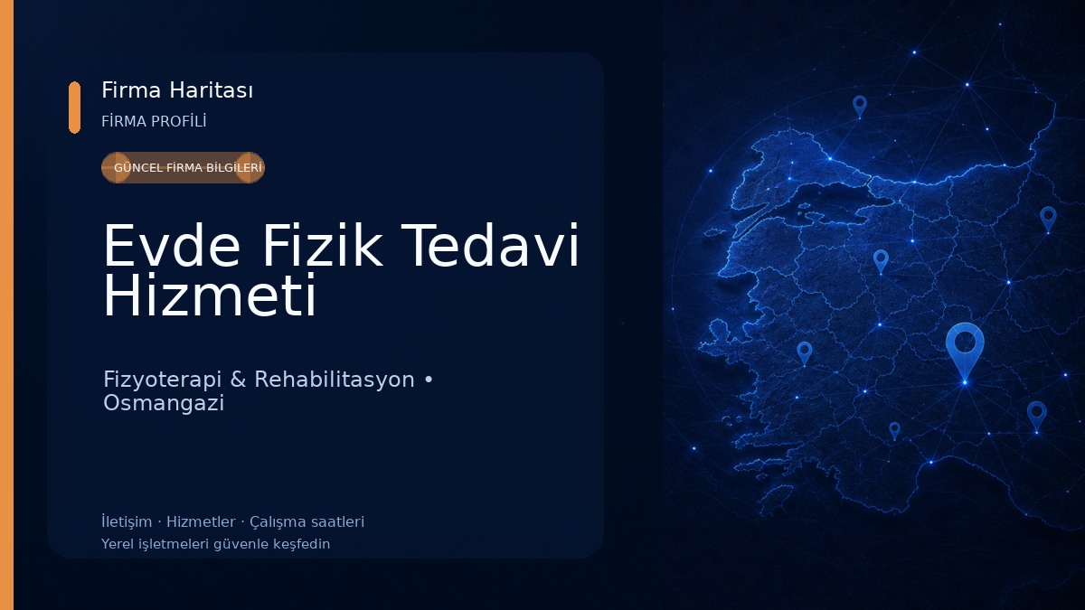 Evde Fizik Tedavi Hizmeti Fizyoterapi & Rehabilitasyon