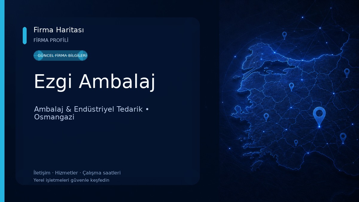 Ezgi Ambalaj Ambalaj & Endüstriyel Tedarik