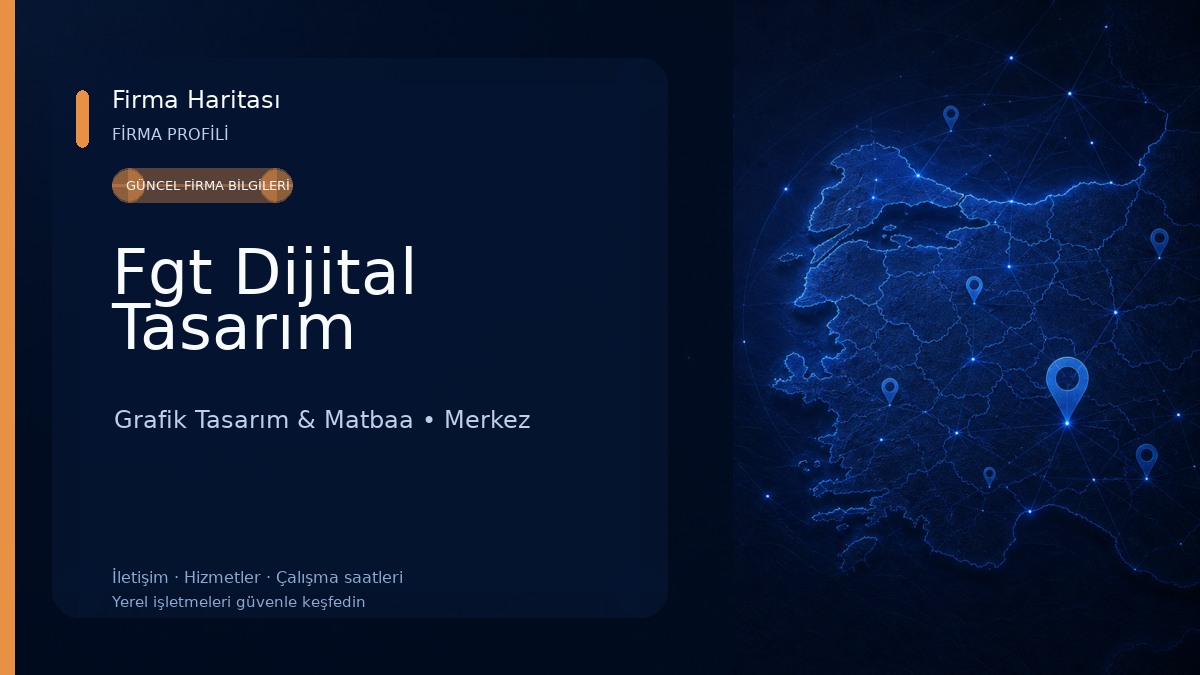 Fgt Dijital Tasarım Grafik Tasarım & Matbaa