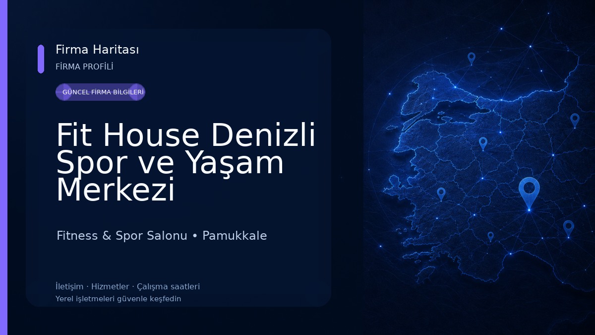 Fit House Denizli Spor ve Yaşam Merkezi 
