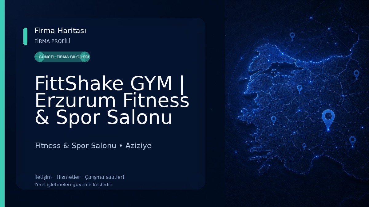 FittShake GYM | Erzurum Fitness & Spor Salonu Fitness & Spor Salonu