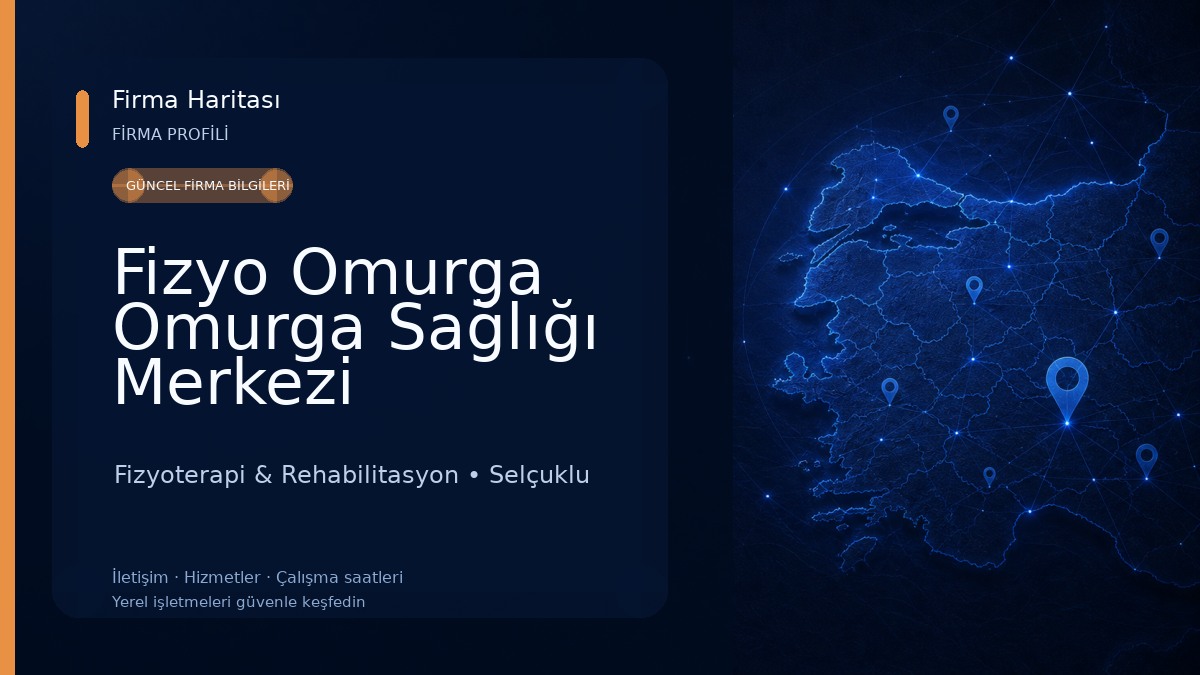 Fizyo Omurga Omurga Sağlığı Merkezi Fizyoterapi & Rehabilitasyon